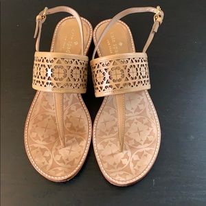 Nude Kate Spade Sandals